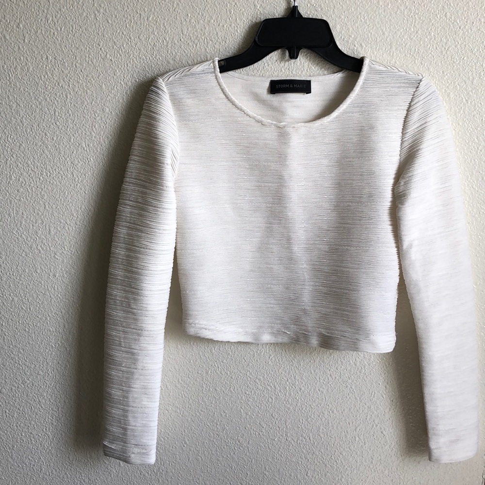 Storm and Marie crop top